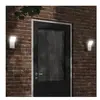 vidaXL Applique murale LED d'extérieur aluminium moulé sous pression