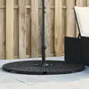 vidaXL Poids de base de parasol et poignée pour parasols à pied croisé
