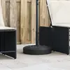 vidaXL Base de parasol pour mâts Ø38 / 48 mm 25 kg rond