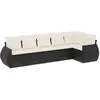 vidaXL Salon de jardin 6 pcs avec coussins noir résine tressée