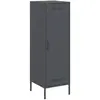 vidaXL Buffet haut anthracite 36x39x113 cm acier