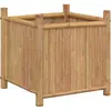 vidaXL Jardinière 50x50x50 cm bambou