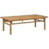 vidaXL Table basse 110x55x35 cm bambou
