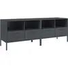 vidaXL Vidaxl Meubles Tv 2 Pcs Anthracite 68x39x50,5 Cm Acier