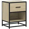 vidaXL Table de chevet chêne sonoma 40x31x50 cm bois d’ingénierie