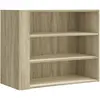 vidaXL Armoire murale chêne sonoma 75x35x60 cm bois d'ingénierie