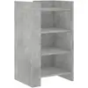 vidaXL Buffet gris béton 45x35x75 cm Bois d'ingénierie