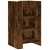 vidaXL Buffet chêne fumé 45x35x75 cm bois d'ingénierie