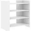 vidaXL Buffet blanc 73,5x35x75 cm bois d’ingénierie