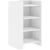 vidaXL Buffet blanc 45x35x75 cm bois d'ingénierie