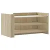 vidaXL Table basse chêne sonoma 100x50x50 cm bois d'ingénierie