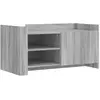 vidaXL Table basse sonoma gris 100x50x50 cm bois d'ingénierie