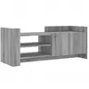 vidaXL Meuble TV Sonoma gris 100x35x40 cm Bois d'ingénierie