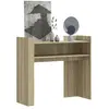 vidaXL Table console chêne sonoma 100x35x90 cm bois d'ingénierie