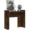 vidaXL Table console chêne fumé 100x35x90 cm bois d'ingénierie