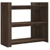 vidaXL Table console chêne marron 100x35x90 cm bois d'ingénierie