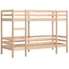 vidaXL Lit superposé 90x190 cm Bois de pin massif