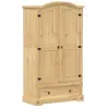 vidaXL Garde-robe Corona 102x52x186 cm bois de pin massif