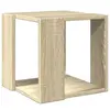 vidaXL Table basse chêne sonoma 32x32x30 cm bois d'ingénierie