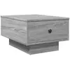 vidaXL Table basse sonoma gris 60x45x31 cm bois d'ingénierie
