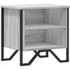 vidaXL Table de chevet sonoma gris 40x30x40 cm bois d'ingénierie