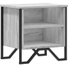 vidaXL Tables de chevet 2 pcs sonoma gris 40x30x40cm bois d'ingénierie