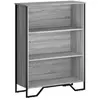 vidaXL Bibliothèque sonoma gris 80x31x106 cm bois d'ingénierie