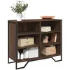 vidaXL Buffet chêne marron 91x35,5x74,5 cm bois d'ingénierie