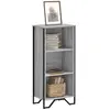 vidaXL Bibliothèque sonoma gris 50x31x106 cm bois d'ingénierie