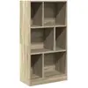 vidaXL Bibliothèque chêne sonoma 57x28,5x107,5 cm bois d'ingénierie