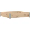 vidaXL Jardinière 100x100 cm bois de pin massif