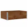 vidaXL Jardinière marron 120x80 cm bois massif de pin