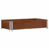 vidaXL Jardinière marron 100x50 cm bois massif de pin