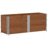vidaXL Jardinière marron 150x50 cm bois massif de pin