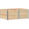 vidaXL Jardinière 150x100 cm bois de pin massif