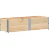 vidaXL Jardinière 150x50 cm bois de pin massif