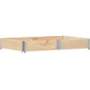 vidaXL Jardinière 150x100 cm bois de pin massif