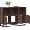 vidaXL Buffet chêne marron 100x35x76 cm bois d'ingénierie