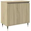 vidaXL Armoire de bain chêne sonoma 58x33x60 cm bois d'ingénierie