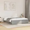vidaXL Cadre de lit sonoma gris 160x200 cm bois d'ingénierie