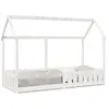 vidaXL Cadre de lit d'enfants forme de maison 80x200cm bois pin massif