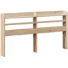 vidaXL Tête de lit avec étagères 150 cm bois massif de pin