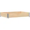 vidaXL Jardinière 120x80 cm bois massif de pin