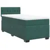vidaXL Sommier à lattes de lit avec matelas Vert foncé 90x200 cm