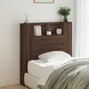 vidaXL Tête de lit Chêne brun 100 x 16,5 x 103,5 cm Bois d'ingénierie