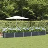 vidaXL Vidaxl Jardinière Anthracite 480 X 50 X 45 Cm Acier Galvanisé