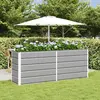 vidaXL Vidaxl Jardinière Gris Clair 480 X 50 X 45 Cm Acier Galvanisé