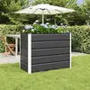 vidaXL Vidaxl Jardinière Anthracite 480 X 50 X 45 Cm Acier Galvanisé