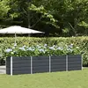 vidaXL Jardinière Anthracite 480 x 50 x 45 cm Acier galvanisé