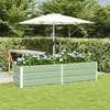 vidaXL Vidaxl Jardinière Vert Pastel 480 X 50 X 45 Cm Acier Galvanisé